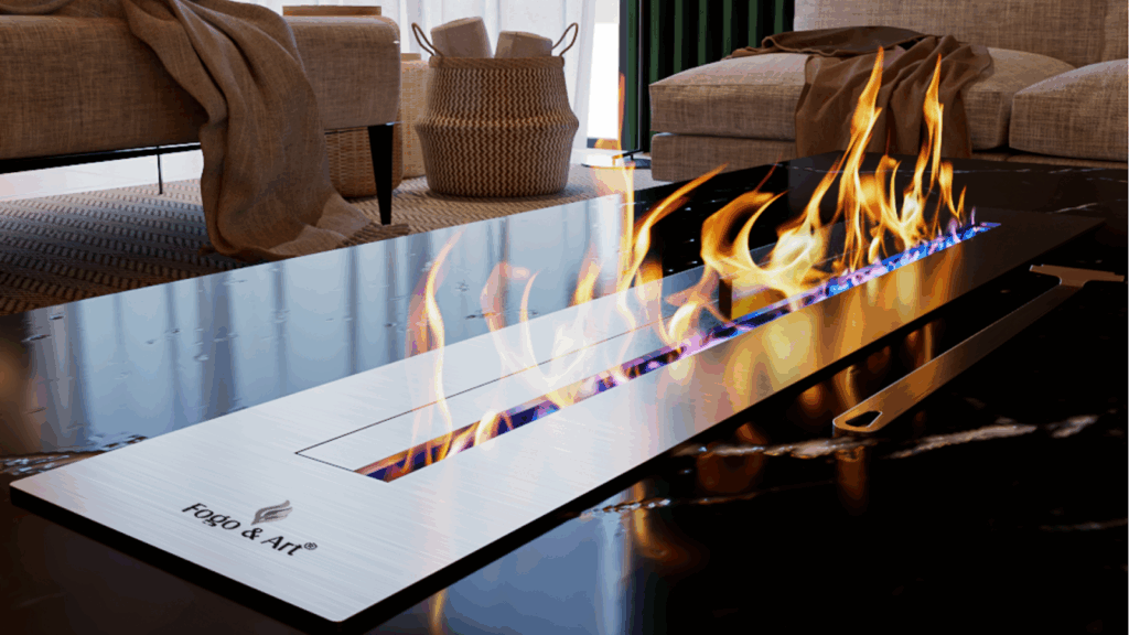 lareira a álcool realmente aquece