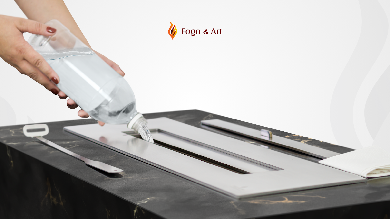 tipo de álcool usar na lareira